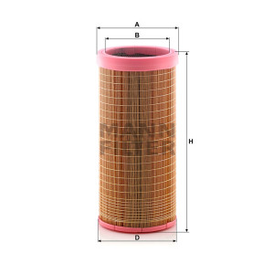 Фильтр воздушный MANN-FILTER CF 23 430/2